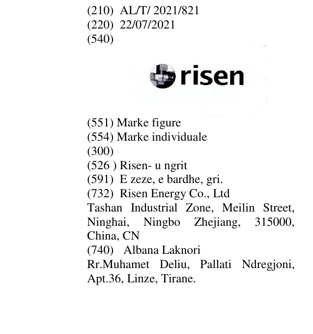 Zëri i markës Risen- u ngrit në buletin
