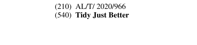 Zëri i markës Tidy Just Better në buletin