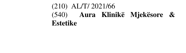 Zëri i markës Aura Klinikë Mjekësore & Estetike në buletin