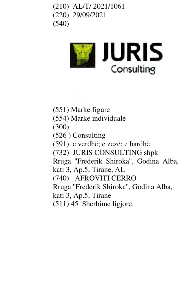 Zëri i markës Consulting në buletin
