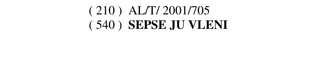 Zëri i markës SEPSE JU VLENI Buletini i Pronësisë Industriale 36 në buletin
