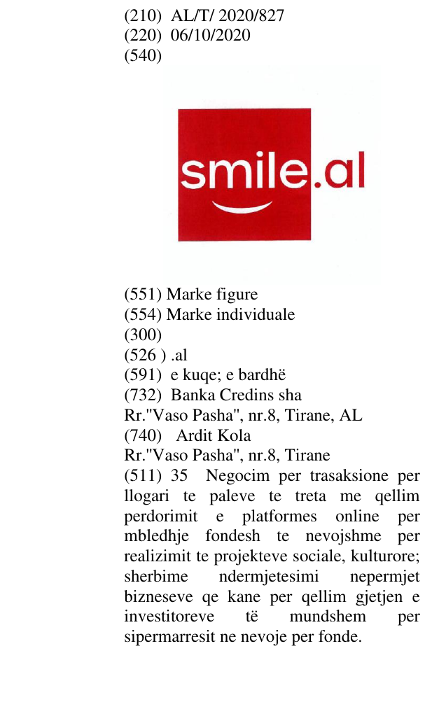 Zëri i markës .al në buletin