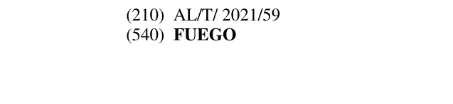 Zëri i markës FUEGO në buletin