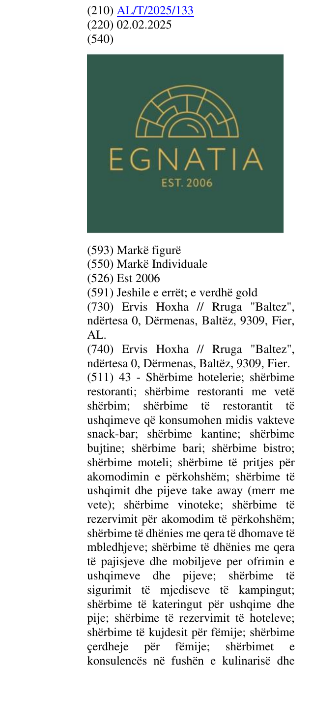 Zëri i markës Est 2006 në buletin