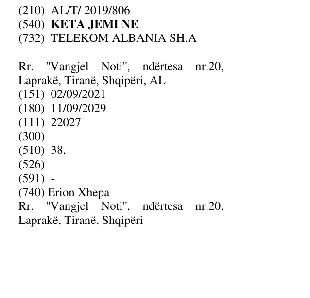 Zëri i markës KETA JEMI NE në buletin
