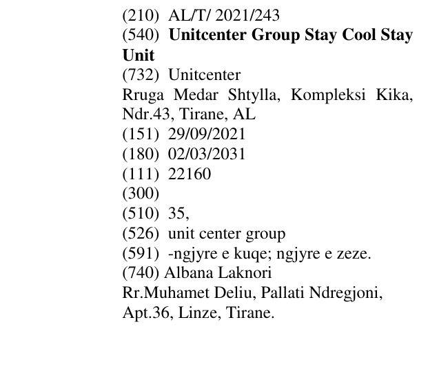 Zëri i markës Unitcenter Group Stay Cool Stay Unit në buletin