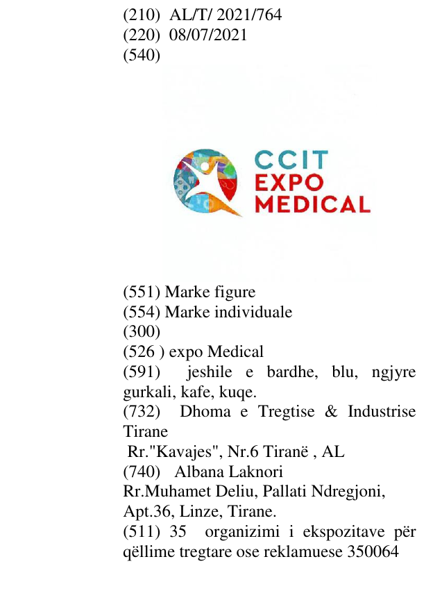 Zëri i markës expo Medical në buletin