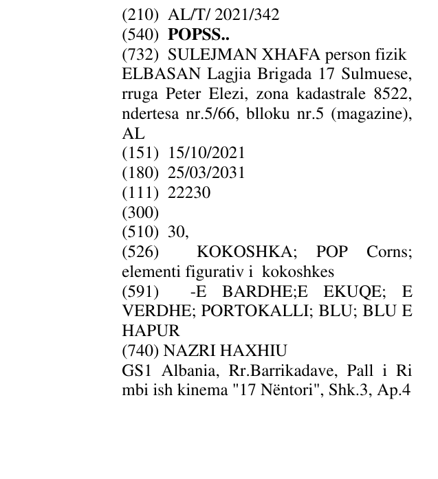 Zëri i markës POPSS.. në buletin