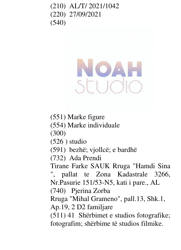 Zëri i markës studio në buletin