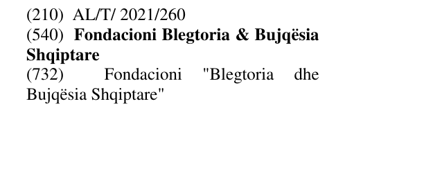 Zëri i markës Fondacioni Blegtoria & Bujqësia Shqiptare në buletin