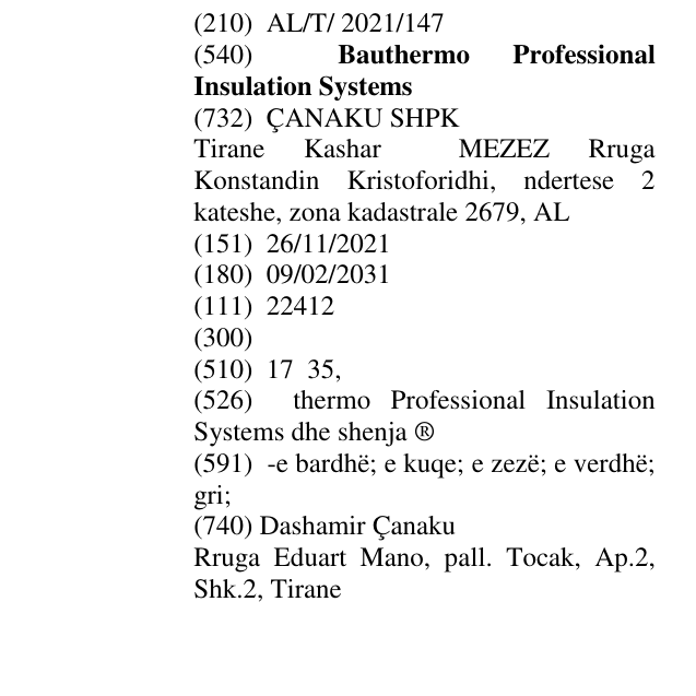 Zëri i markës Bauthermo Professional Insulation Systems në buletin