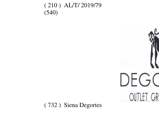 Zëri i markës DEGORTES OUTLET GRANDI FIRME në buletin