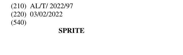 Zëri i markës SPRITE Buletini i Pronësisë Industriale 28 në buletin