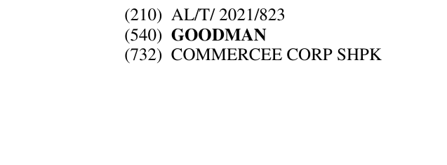 Zëri i markës GOODMAN në buletin