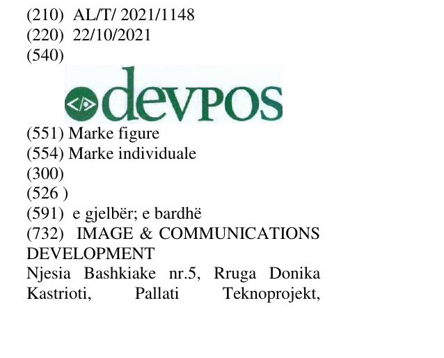 Zëri i markës devpos në buletin
