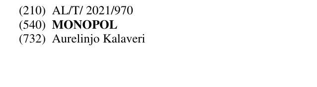 Zëri i markës MONOPOL në buletin