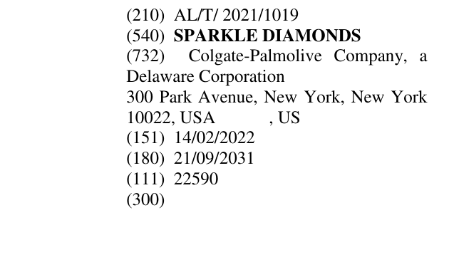 Zëri i markës SPARKLE DIAMONDS në buletin