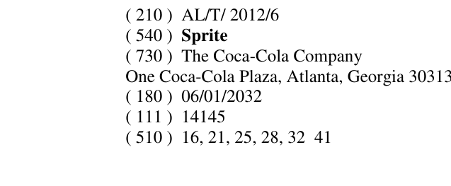 Zëri i markës Sprite në buletin