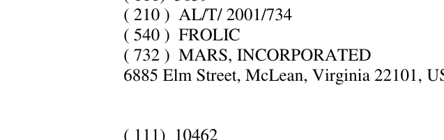 Zëri i markës FROLIC në buletin
