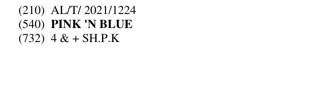 Zëri i markës PINK 'N BLUE në buletin