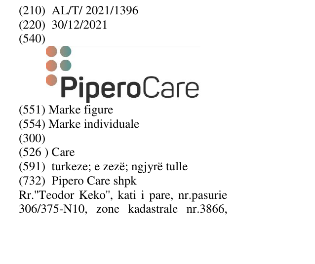 Zëri i markës Care në buletin