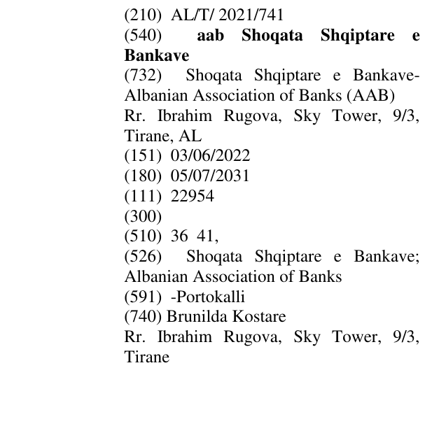 Zëri i markës aab Shoqata Shqiptare e Bankave në buletin