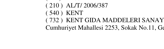 Zëri i markës KENT në buletin