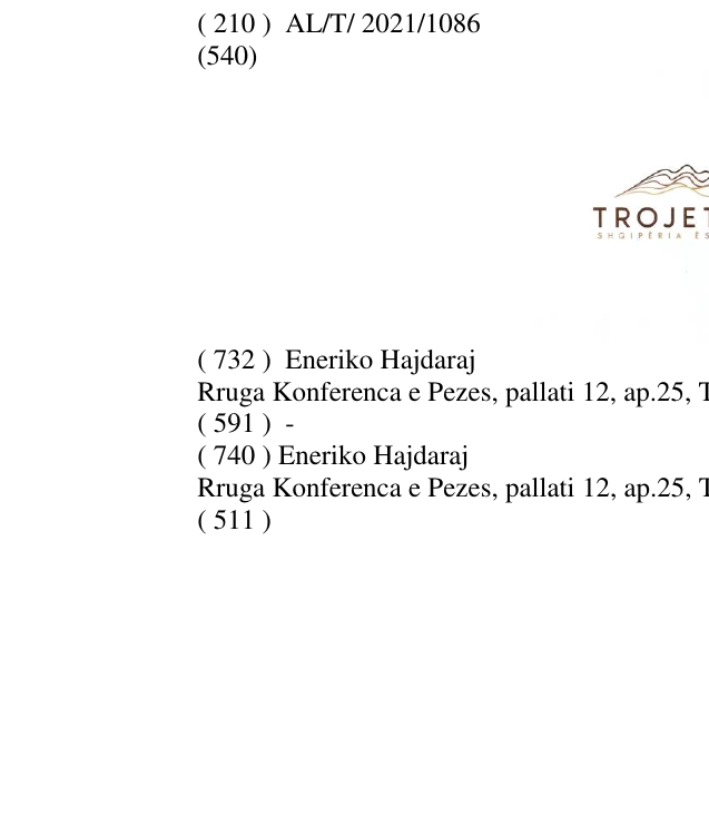 Zëri i markës TROJETONA; SHQIPERIA ESHTE KETU! në buletin