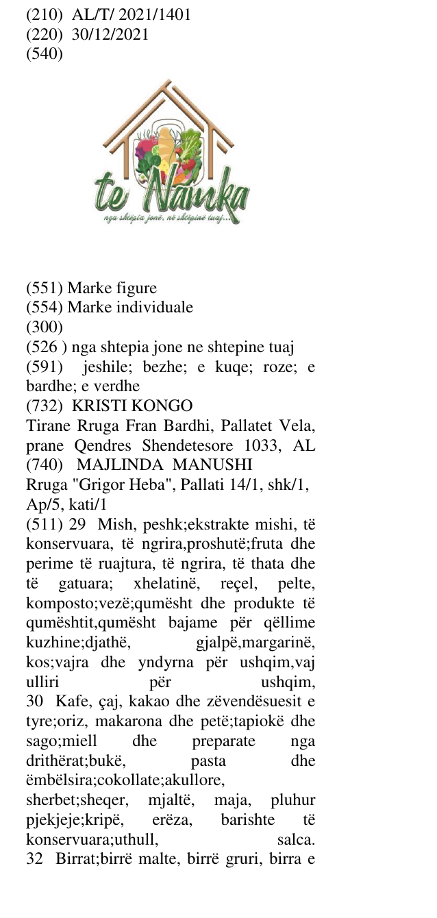 Zëri i markës nga shtepia jone ne shtepine tuaj në buletin