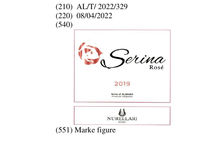 Zëri i markës Wine of Albania, produkt shqiptar, 2019, Berat në buletin