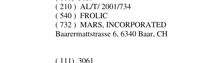 Zëri i markës FROLIC në buletin