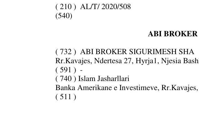 Zëri i markës ABI BROKER SIGURIMESH në buletin