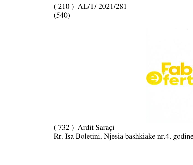 Zëri i markës Fabrika e Ofertave FeO në buletin