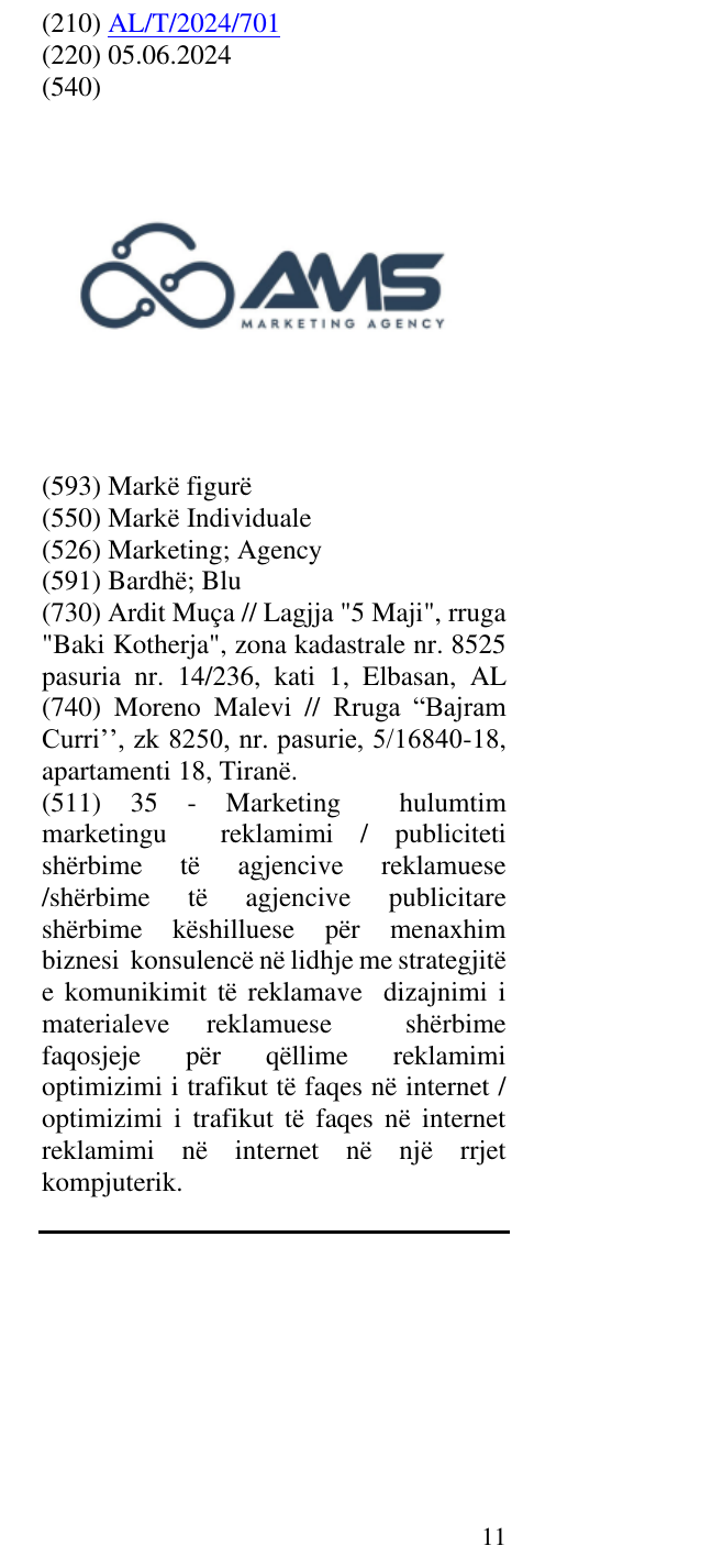 Zëri i markës Marketing; Agency në buletin