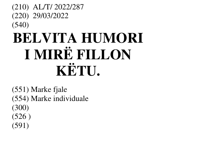 Zëri i markës BELVITA HUMORI I MIRË FILLON KËTU. në buletin