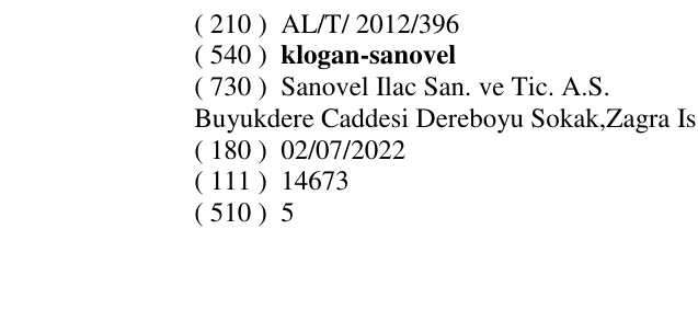 Zëri i markës klogan-sanovel në buletin