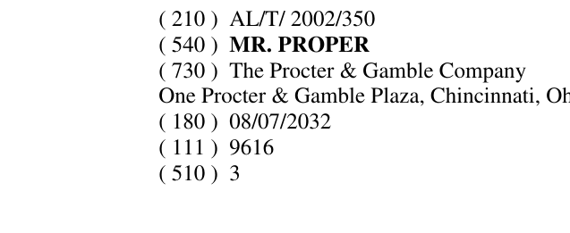 Zëri i markës MR. PROPER në buletin
