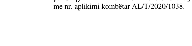 Zëri i markës ALEVRA në buletin