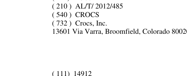 Zëri i markës CROCS në buletin
