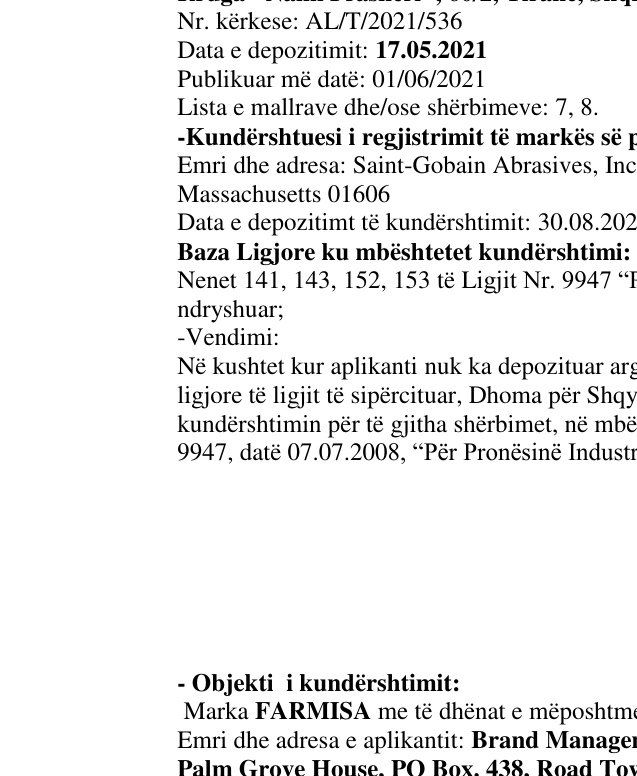Zëri i markës NORTEX në buletin