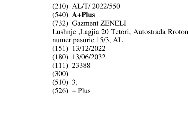 Zëri i markës A+Plus në buletin