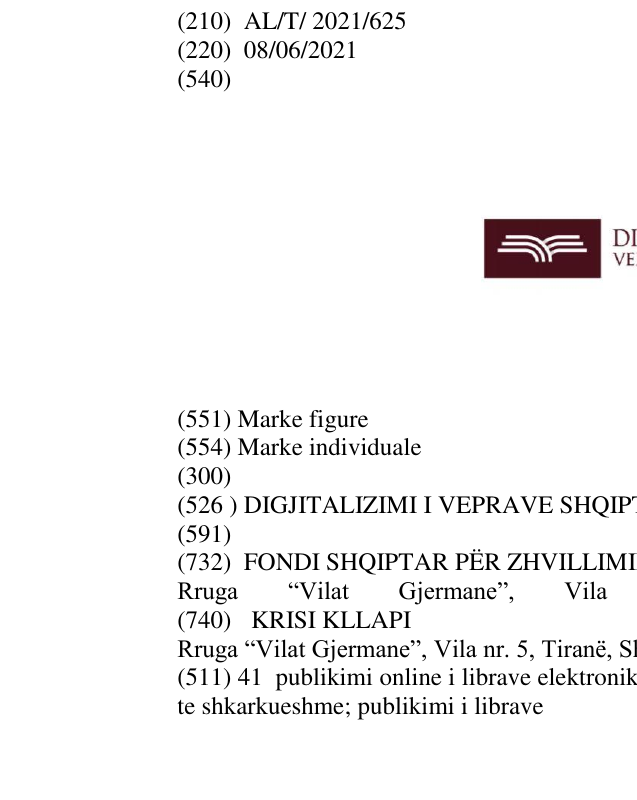 Zëri i markës DIGJITALIZIMI I VEPRAVE SHQIPTARE në buletin