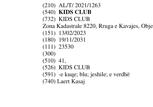 Zëri i markës KIDS CLUB në buletin
