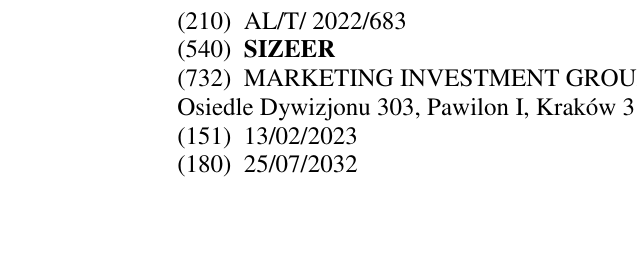 Zëri i markës SIZEER në buletin