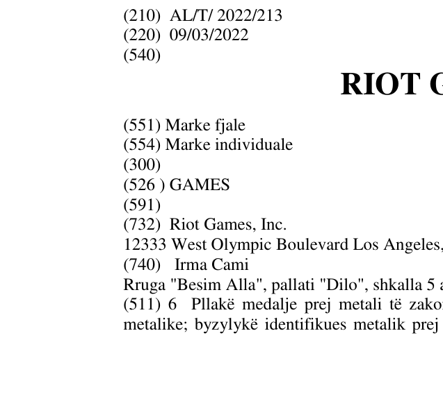 Zëri i markës RIOT GAMES në buletin