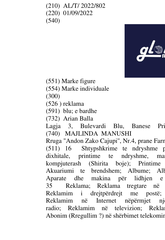 Zëri i markës reklama në buletin