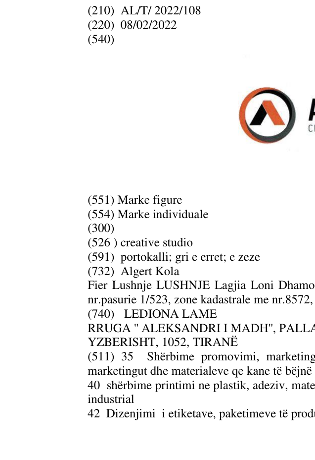 Zëri i markës creative studio në buletin