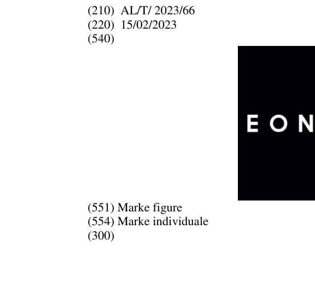 Zëri i markës EONIAN në buletin