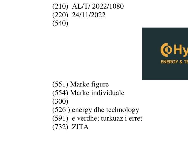 Zëri i markës energy dhe technology në buletin