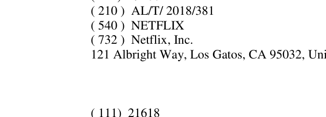 Zëri i markës NETFLIX në buletin